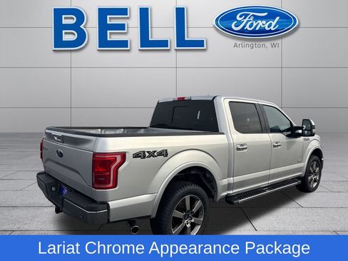 Used 2015 Ford F150 Lariat AWD/4WD image 3