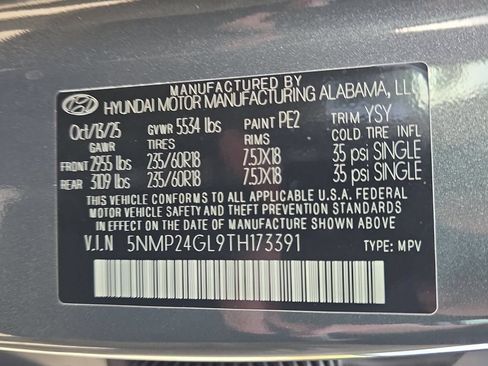 Used 2026 Hyundai Santa Fe SEL FWD image 63
