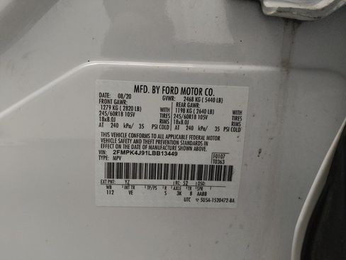 Used 2020 Ford Edge SEL AWD/4WD image 33