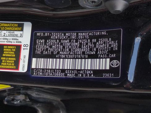 Used 2015 Toyota Avalon XLE Touring FWD image 24