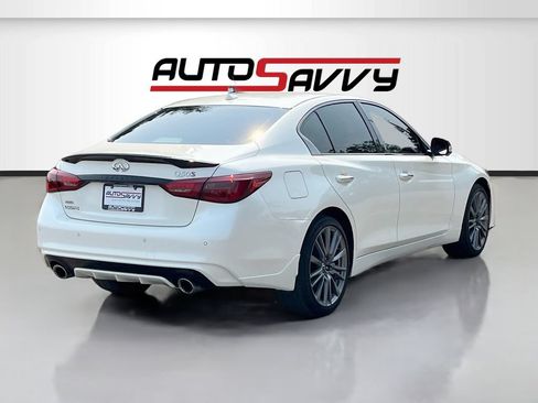 Used 2023 INFINITI Q50 Red Sport 400 w/ Cargo Package AWD/4WD image 35