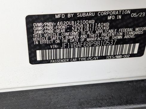 Used 2023 Subaru WRX Premium w/ Popular Package #1 image 22