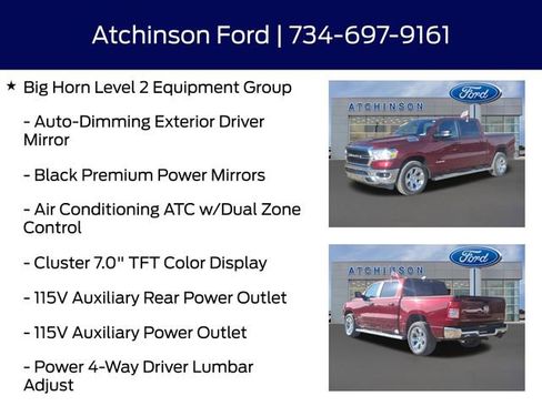 Used 2021 RAM 1500 Big Horn image 12