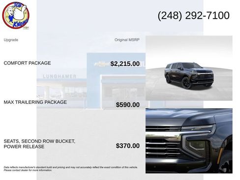 New 2026 Chevrolet Suburban LT AWD/4WD image 5