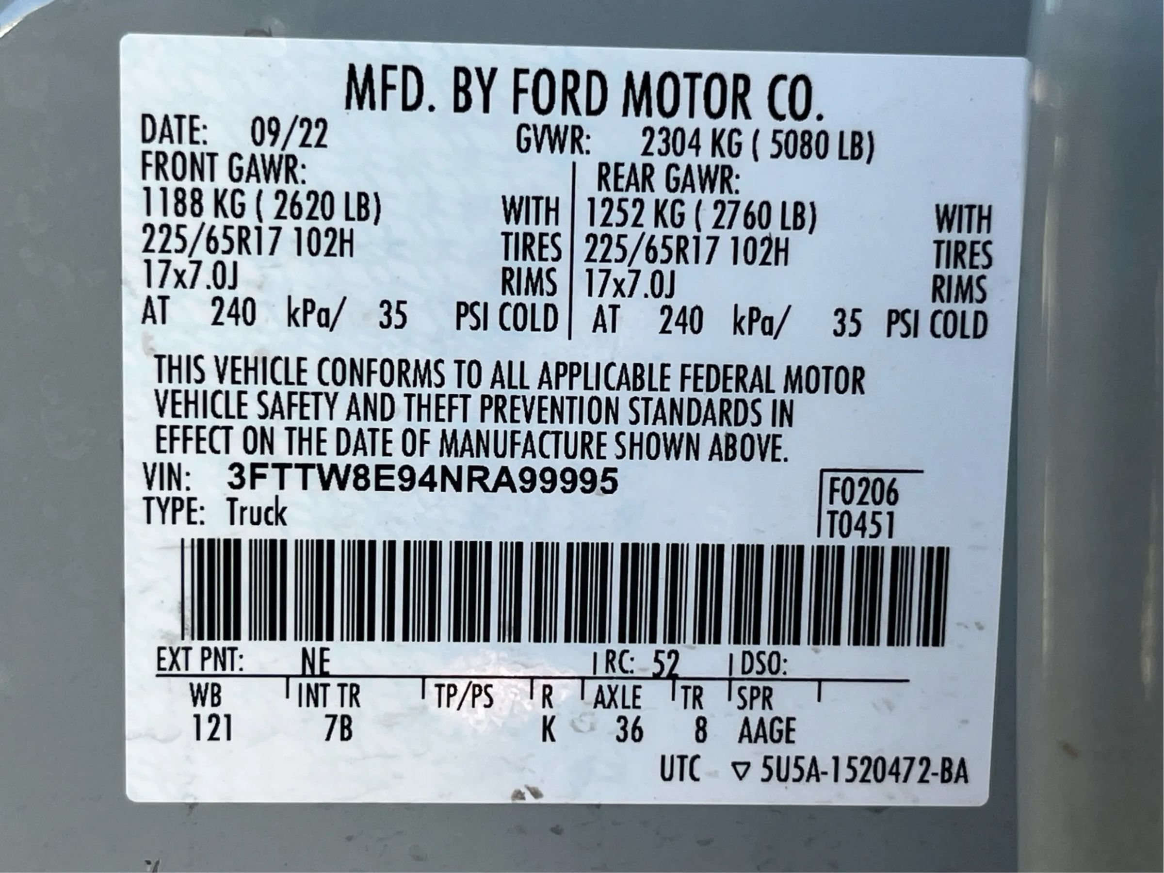 Used 2022 Ford Maverick XLT FWD image 20