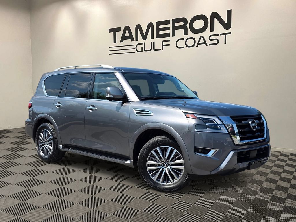Used 2024 Nissan Armada SL w/ Captain's Chairs Package AWD/4WD image 1