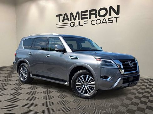 Used 2024 Nissan Armada SL w/ Captain's Chairs Package AWD/4WD image 1