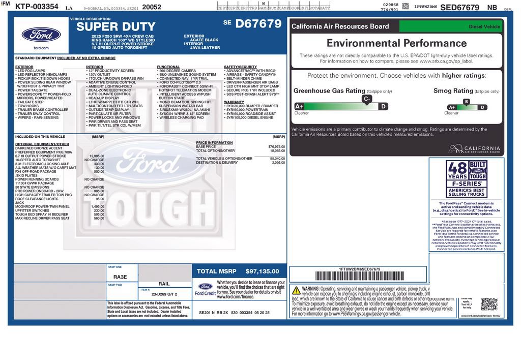 Used 2025 Ford F250 King Ranch AWD/4WD image 26