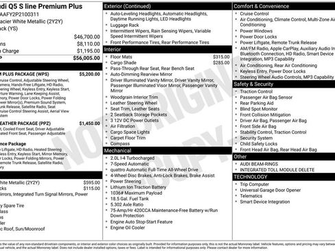 Certified 2023 Audi Q5 2.0T Premium Plus w/ Premium Plus Package AWD/4WD image 6