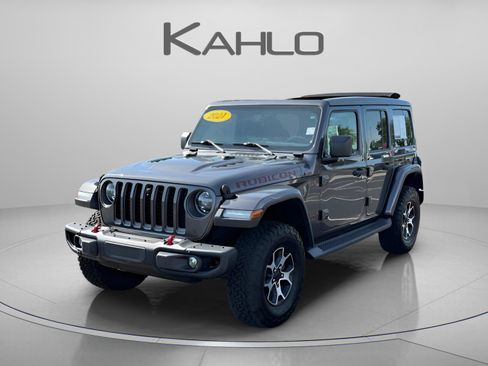 Used 2021 Jeep Wrangler Unlimited Rubicon AWD/4WD image 1