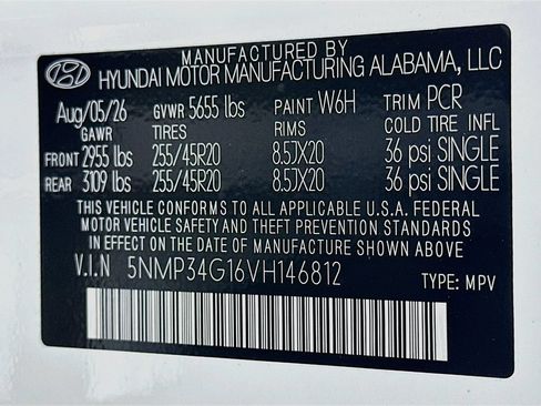 New 2027 Hyundai Santa Fe Limited FWD image 24