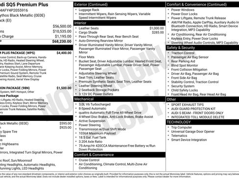 Used 2023 Audi SQ5 Premium Plus w/ Premium Plus Package image 48