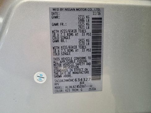 Used 2017 Nissan Pathfinder S image 33