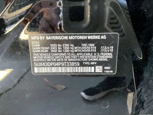 Used 2023 BMW X3 sDrive30i w/ Premium Package RWD image 33