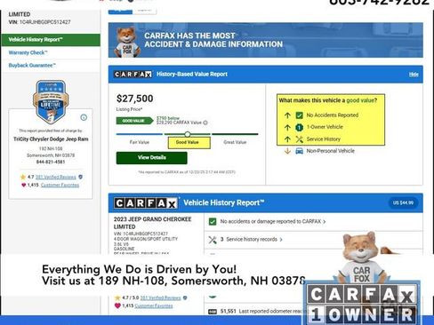 Used 2023 Jeep Grand Cherokee Limited w/ Luxury Tech Group II image 11