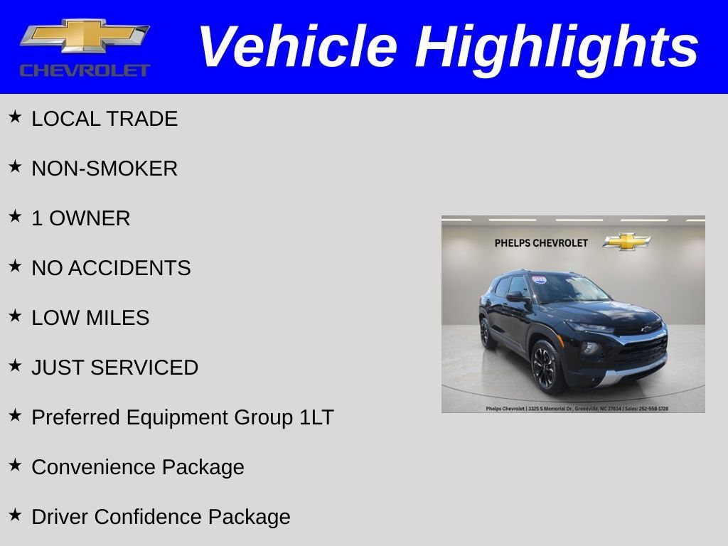 Certified 2023 Chevrolet TrailBlazer LT w/ Convenience Package FWD image 2