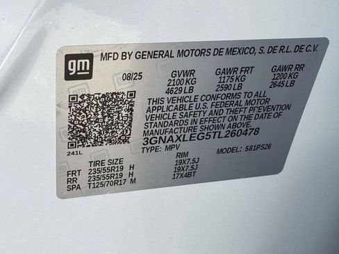 New 2026 Chevrolet Equinox RS w/ Convenience Package III image 27