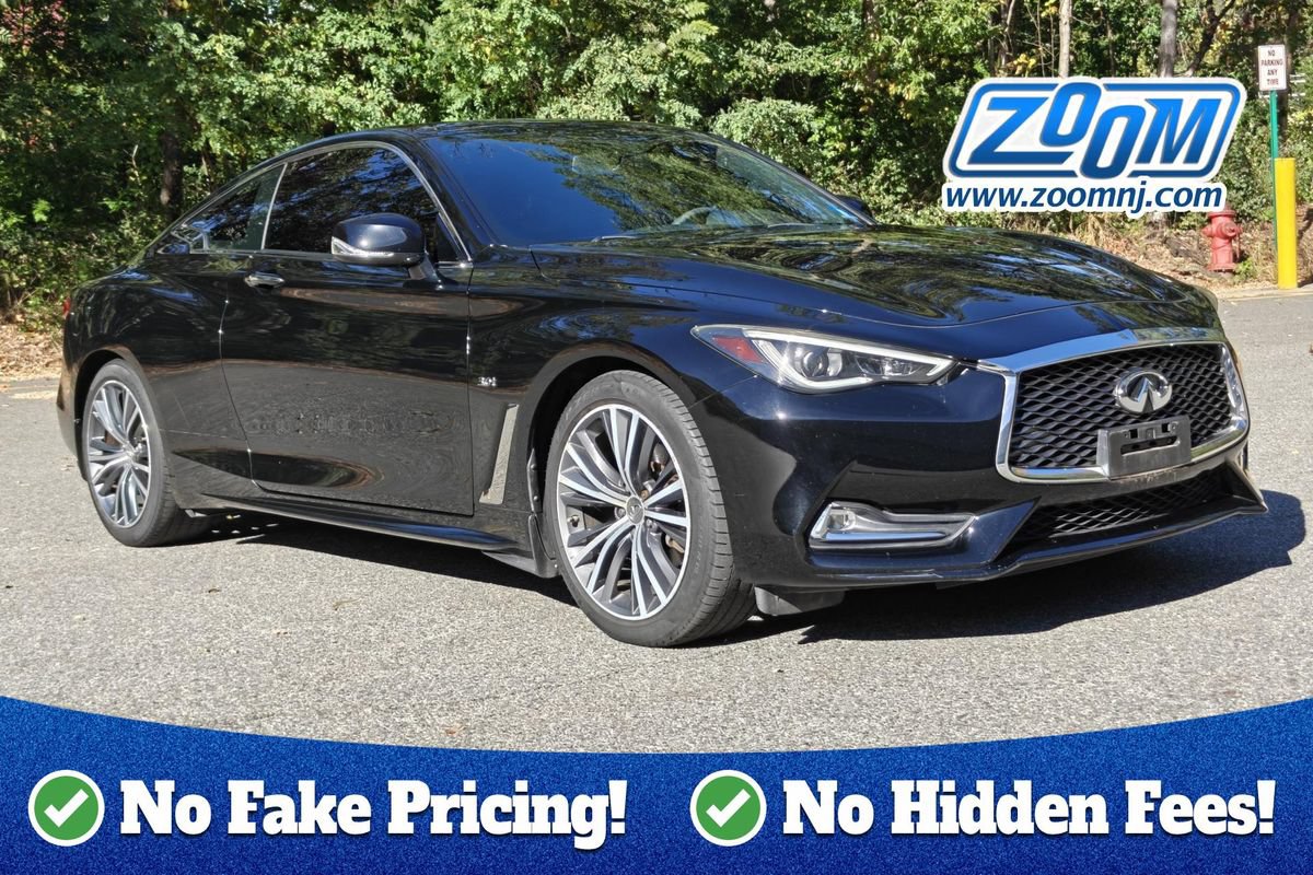 Used 2018 INFINITI Q60 3.0t Luxe w/ Sensory Package 3.0T Luxe AWD/4WD image 1