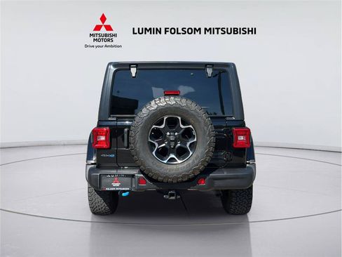 Used 2021 Jeep Wrangler Unlimited Rubicon 4xe w/ Steel Bumper Group AWD/4WD image 4