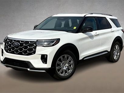 New 2025 Ford Explorer Platinum