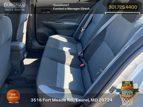 New 2025 Nissan Versa SV w/ Trunk Package image 12