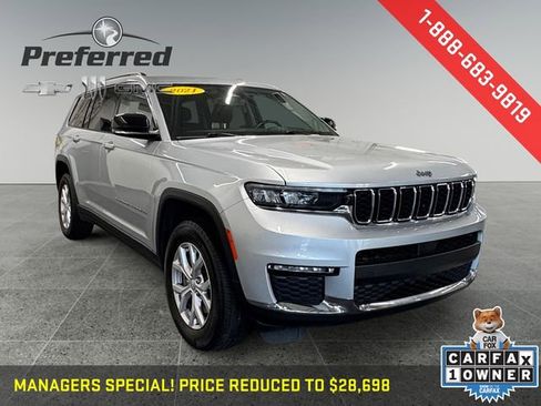 Used 2021 Jeep Grand Cherokee L Limited image 1