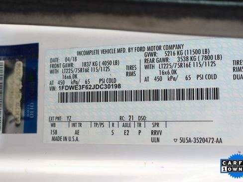 Used 2018 Ford E-350 and Econoline 350 Super Duty image 40