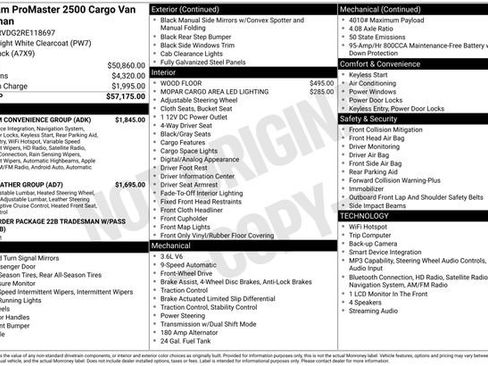 Used 2024 RAM ProMaster 2500 w/ Premium Convenience Group FWD image 2