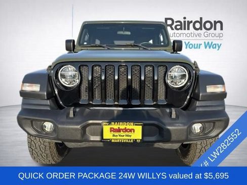 Used 2020 Jeep Wrangler Unlimited Sport AWD/4WD image 2