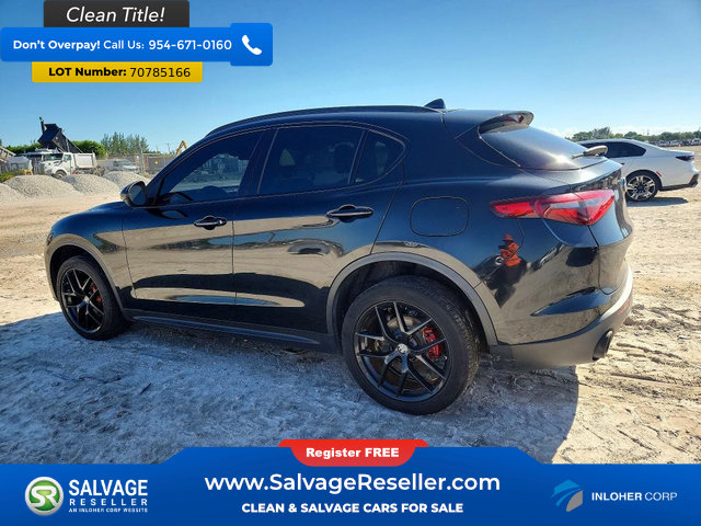 Used 2019 Alfa Romeo Stelvio Sport w/ Quick Order Package 22K Sport RWD image 3