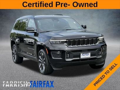 Certified 2022 Jeep Grand Cherokee L Overland w/ Luxury Tech Group IV