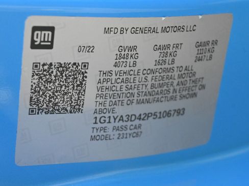 Used 2023 Chevrolet Corvette Stingray Convertible w/ 1LT RWD image 36