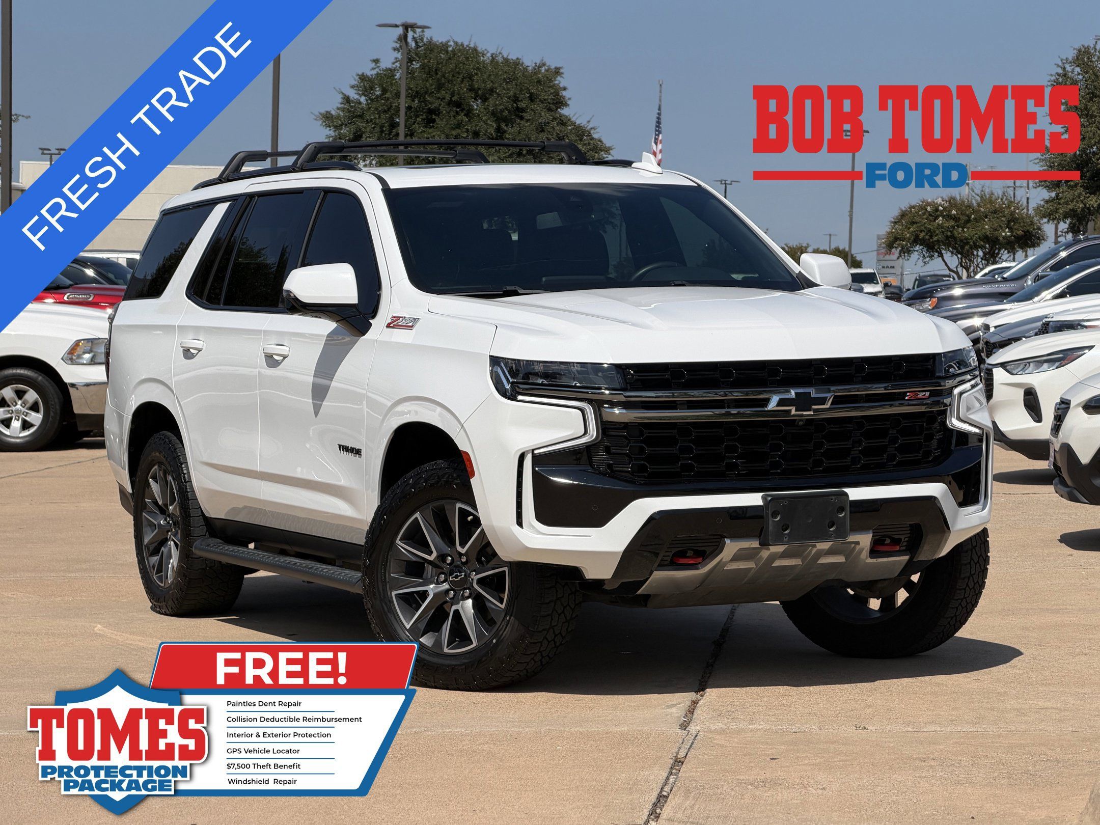 Used 2021 Chevrolet Tahoe Z71 w/ Z71 Off-Road Package AWD/4WD image 1