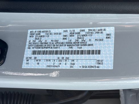 Used 2023 Ford F150 XLT w/ Equipment Group 302A High AWD/4WD image 33