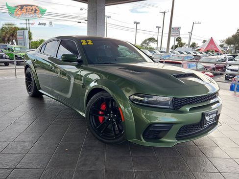 Used 2022 Dodge Charger SRT Hellcat w/ Carbon/Suede Interior Package image 1