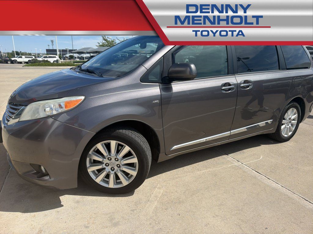 Certified 2017 Toyota Sienna XLE w/ XLE Navigation Package AWD/4WD image 1