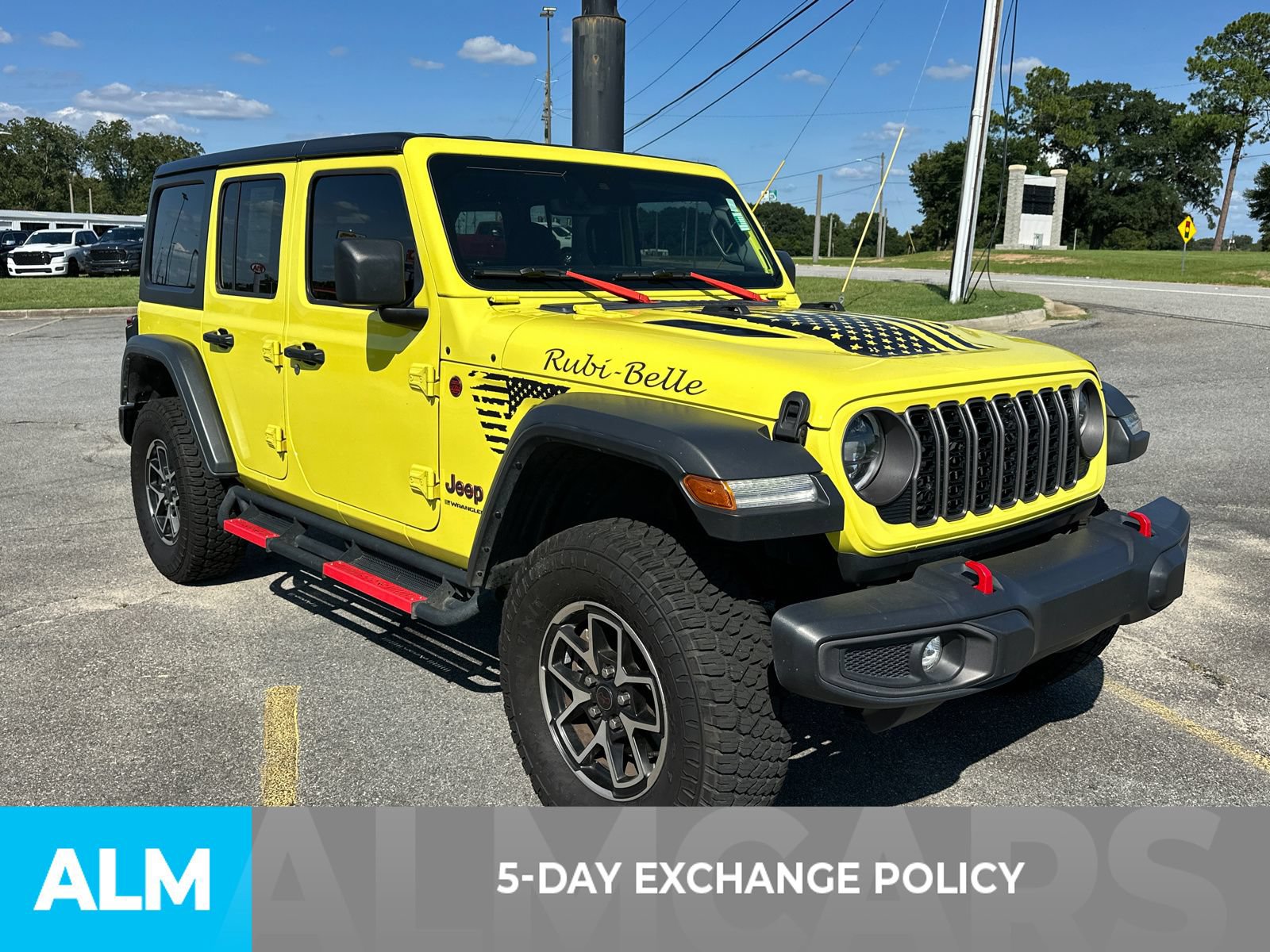 Used 2024 Jeep Wrangler Unlimited Rubicon w/ Technology Group AWD/4WD image 3