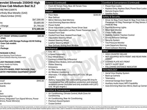 Used 2022 Chevrolet Silverado 2500 High Country image 24