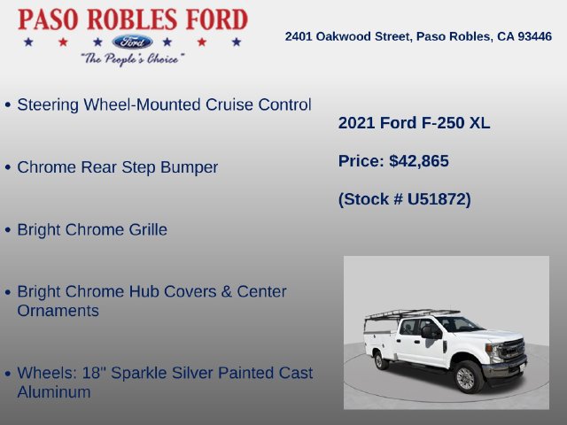 Used 2021 Ford F250 XL w/ STX Appearance Package AWD/4WD image 12