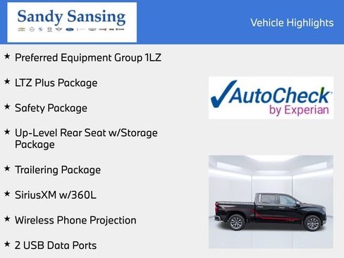 Used 2023 Chevrolet Silverado 1500 LTZ AWD/4WD image 7