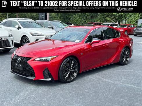 Certified 2025 Lexus IS 350 F Sport w/ Accessory Package 2 RWD image 1