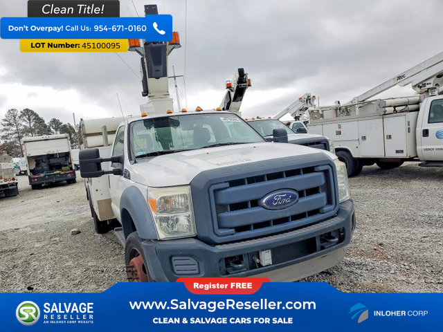 Used 2013 Ford F450 XL w/ Snow Plow Prep Pkg RWD image 5
