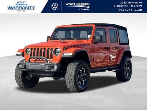 Used 2023 Jeep Wrangler Unlimited Rubicon w/ Cold Weather Group AWD/4WD image 1