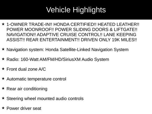 Certified 2024 Honda Odyssey Touring image 38