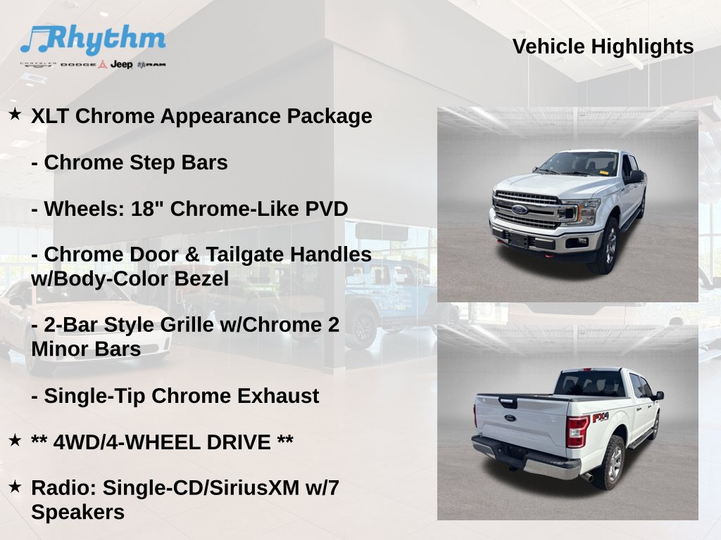 Used 2018 Ford F150 XLT w/ Equipment Group 301A Mid AWD/4WD image 17