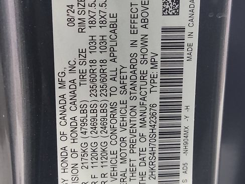 Certified 2025 Honda CR-V EX-L image 33