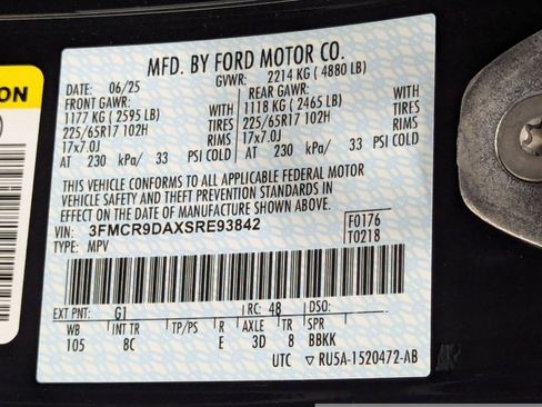 New 2025 Ford Bronco Sport Badlands image 17