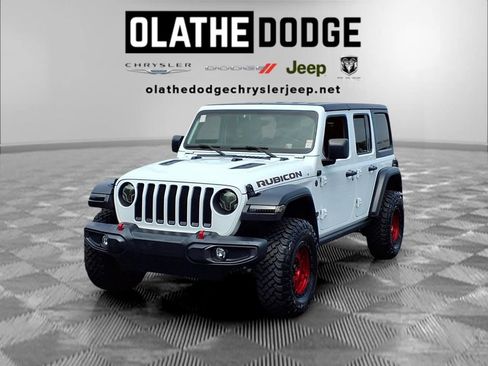 Certified 2022 Jeep Wrangler Unlimited Rubicon w/ Cold Weather Group AWD/4WD image 1