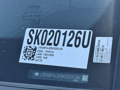 Used 2025 Toyota Land Cruiser 1958 AWD/4WD image 33
