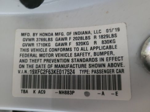 Used 2019 Honda Civic LX image 33